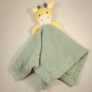 Kyle & Deena giraffe Lovey cow yellow sage green Baby Security toy Blanket toy